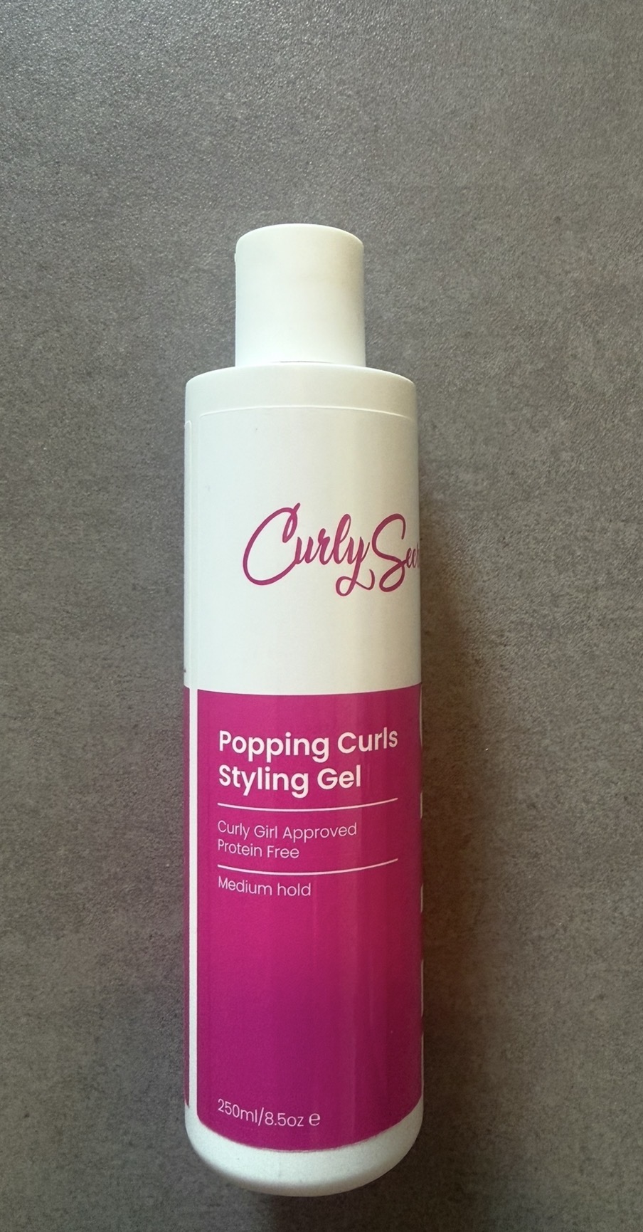 Popping curls Styling gel