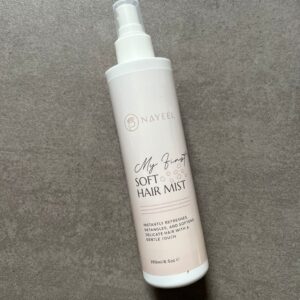 Soft hair mist spray