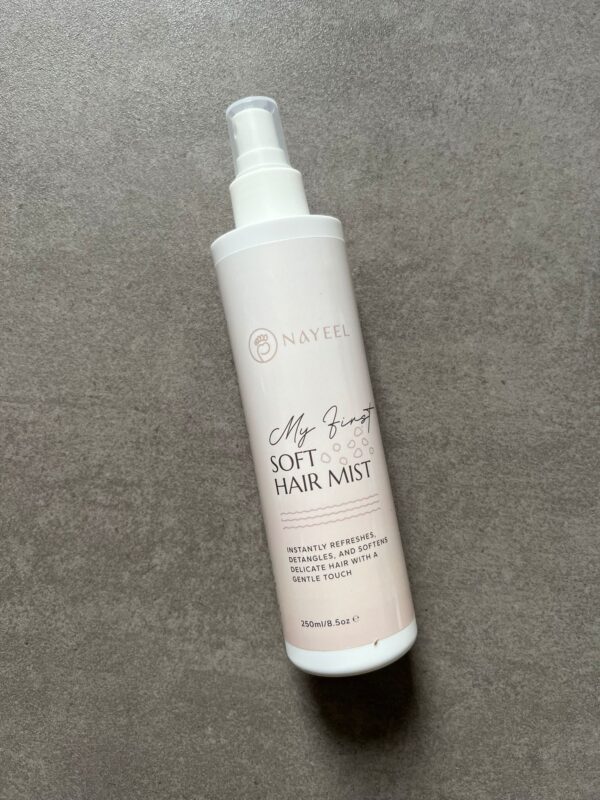 Soft hair mist spray